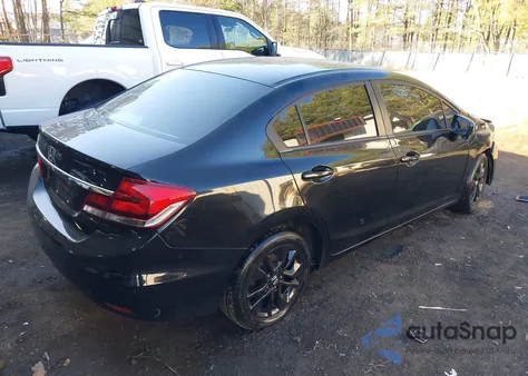 2014 Honda Civic Ex из США, поврежденный, VIN 19XFB2F81EE040745